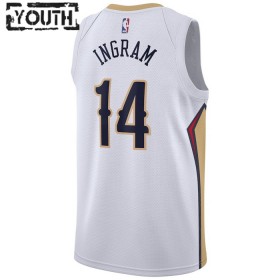 Maillot Enfant New Orleans Pelicans Brandon Ingram 14 2022-23 Nike Association Edition Blanc Swingman